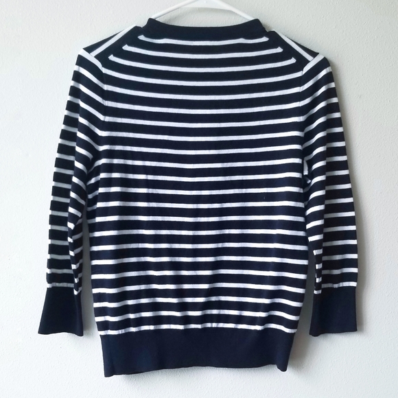 J. Crew Striped Cardigan - Picture 2 of 5